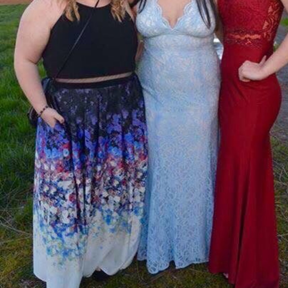 David’s bridal formal dress